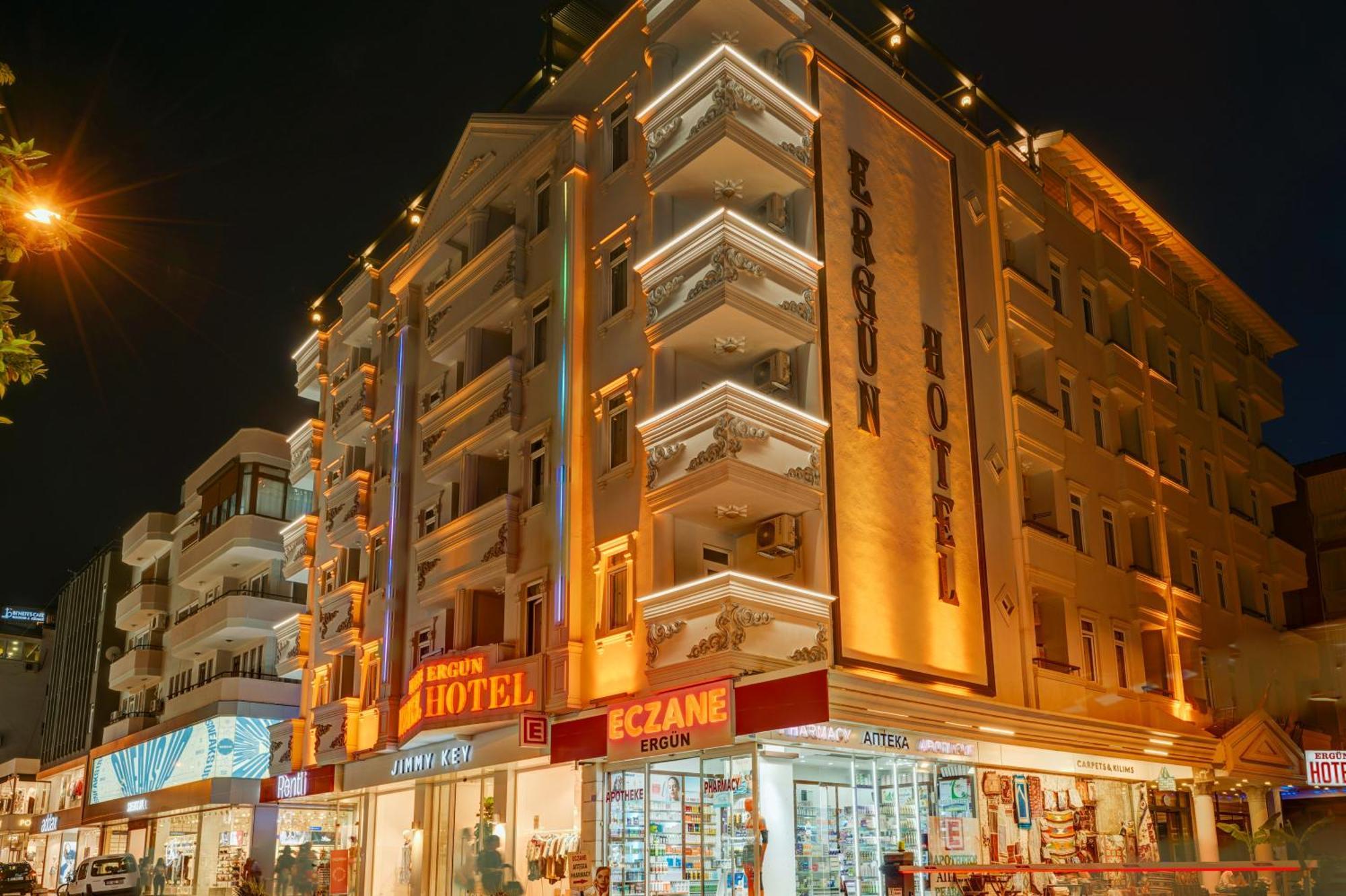 Erguen Otel Alanya Exterior foto